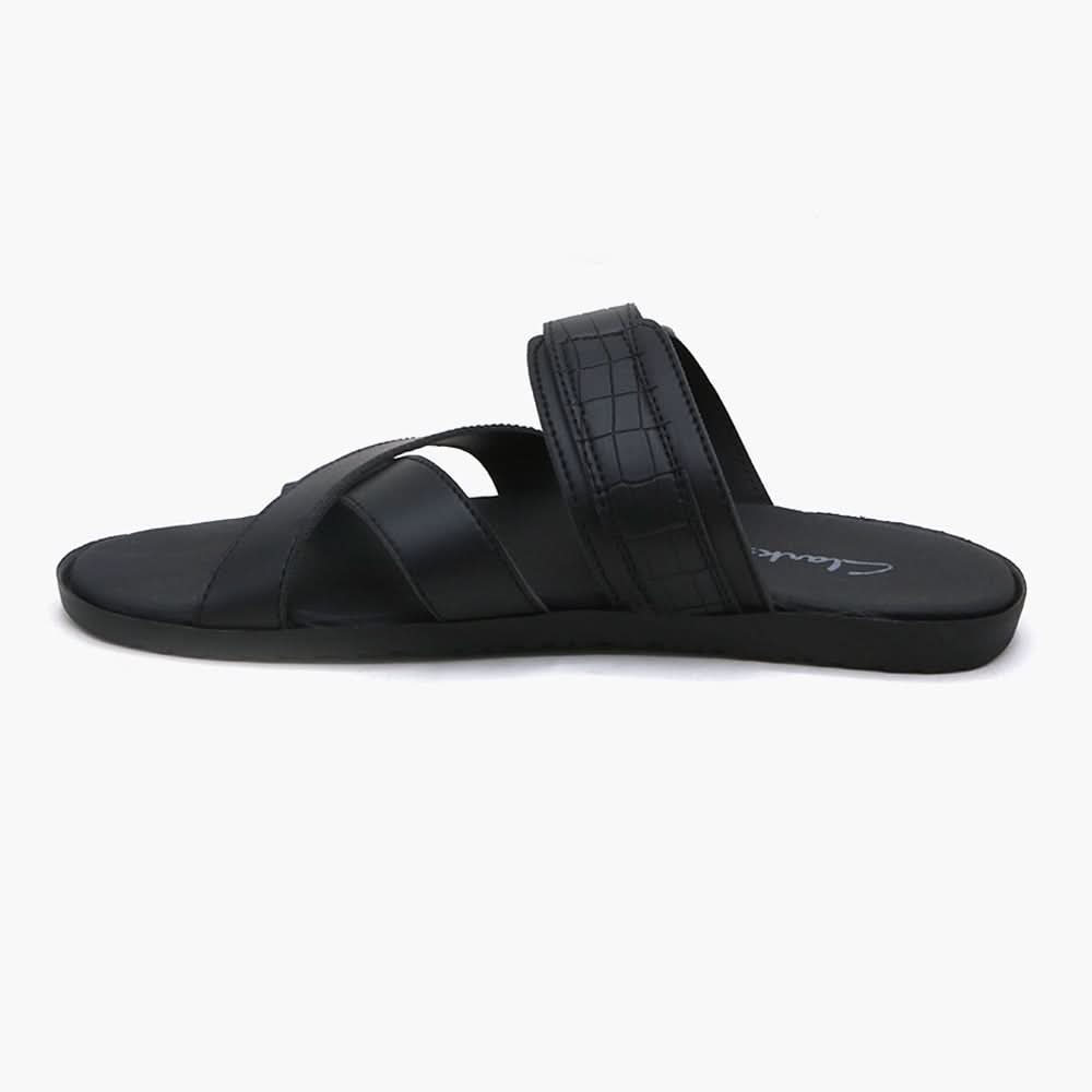 Men's Slipper - Black, Men's Slippers, Chase Value, Chase Value