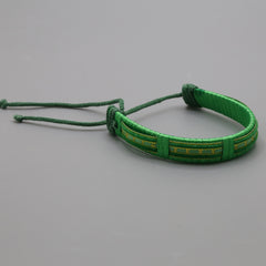 Independence Day Girls Hand Band - Golden & Green