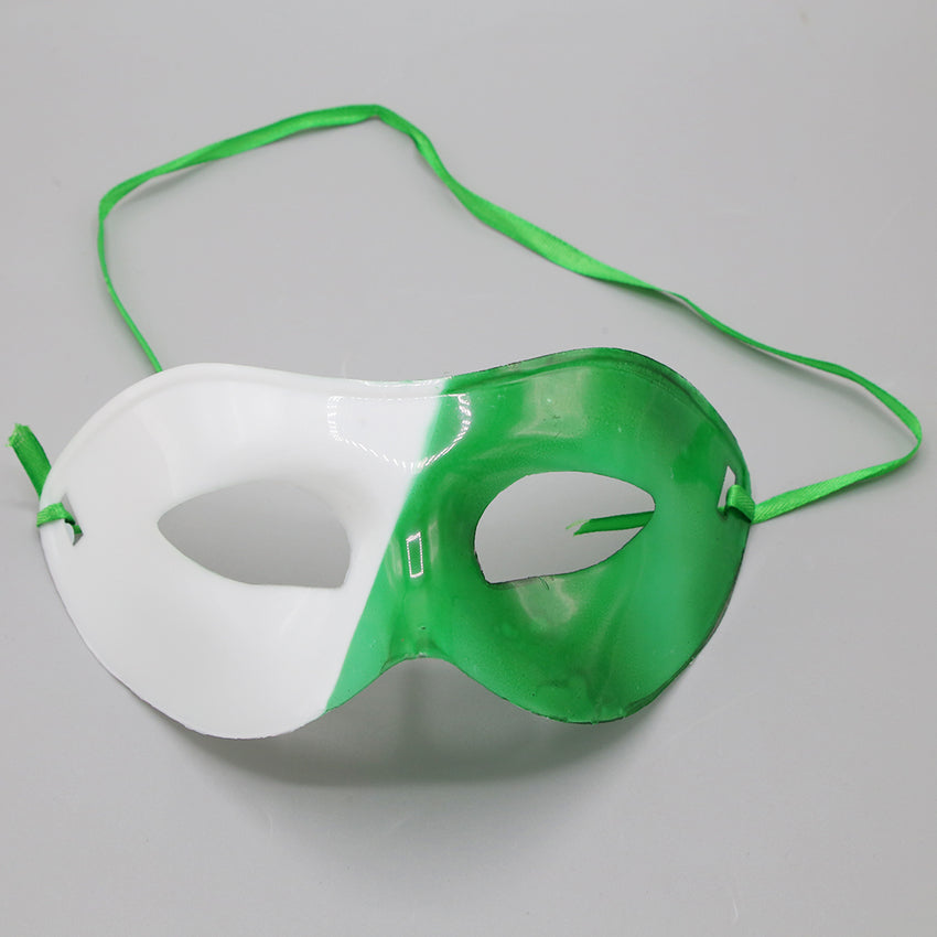 Independence Day Eye Mask - Green & White