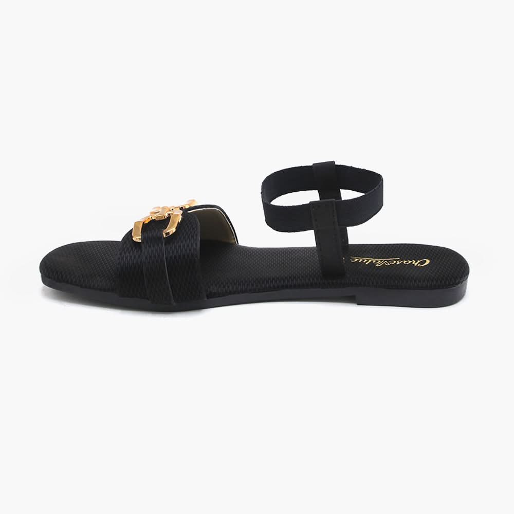 Women's Sandal - Black, Women Sandals, Chase Value, Chase Value