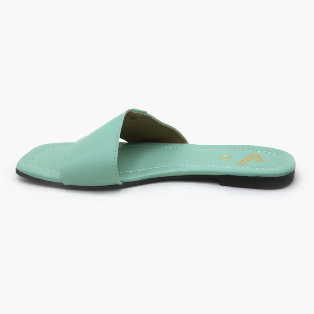 Women's Slipper - Green, Women Slippers, Chase Value, Chase Value