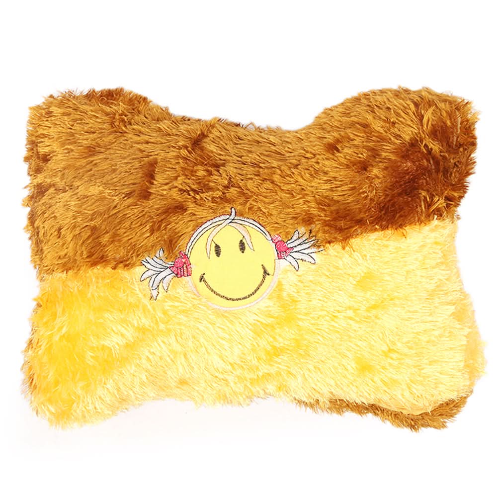 Smiley Pillow - Light Brown, Cushions & Pillows, Chase Value, Chase Value