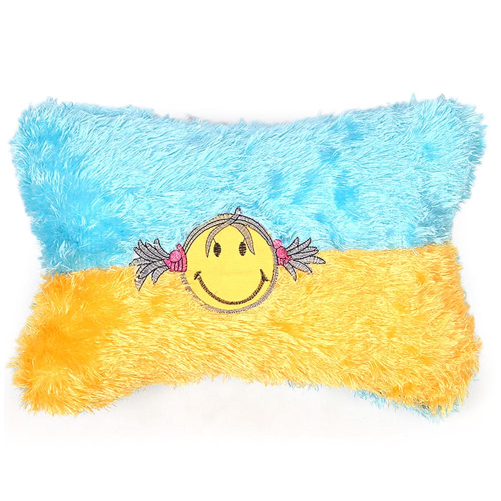 Smiley Pillow - Blue, Cushions & Pillows, Chase Value, Chase Value