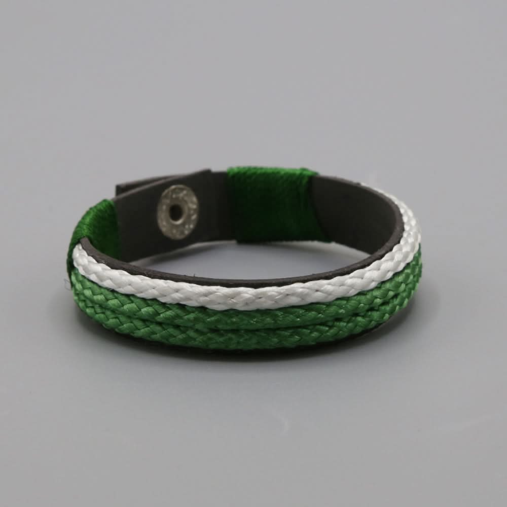 Independence Day Girls Hand Band - Green & White, Girls Bangles & Bracelet, Chase Value, Chase Value