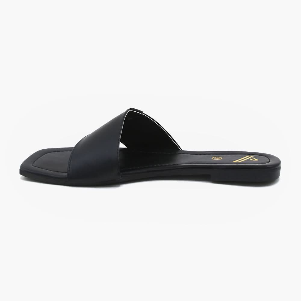 Women's Slipper - Black, Women Slippers, Chase Value, Chase Value