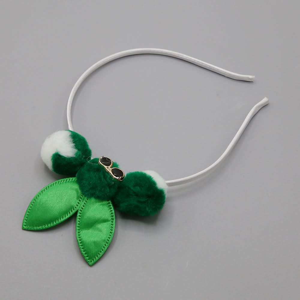 Independence Day Hair Band - Green & White, Girls Hair Accessories, Chase Value, Chase Value