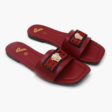 Women's Slipper - Maroon, Women Slippers, Chase Value, Chase Value