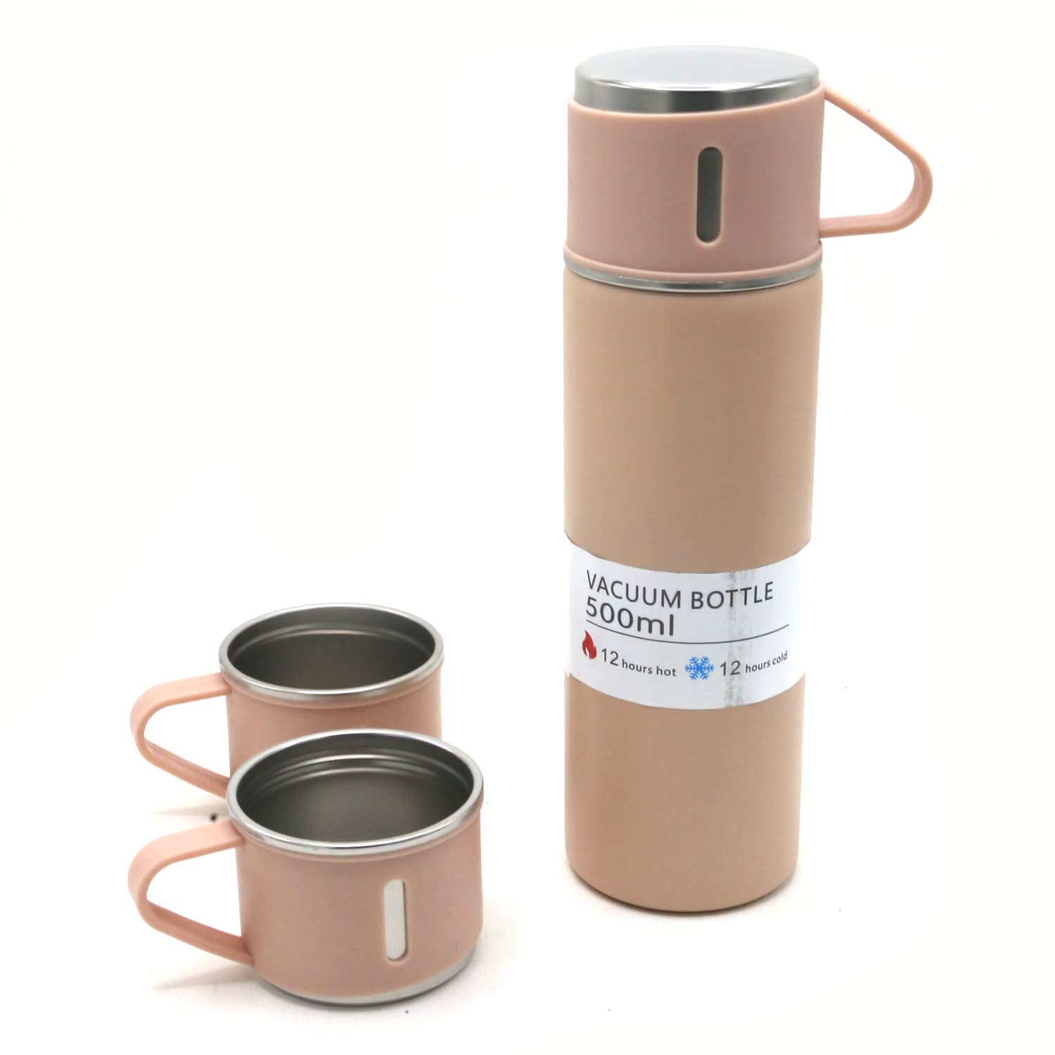 Vacuum Flask Set 500ml, Thermos & Mug, Chase Value, Chase Value
