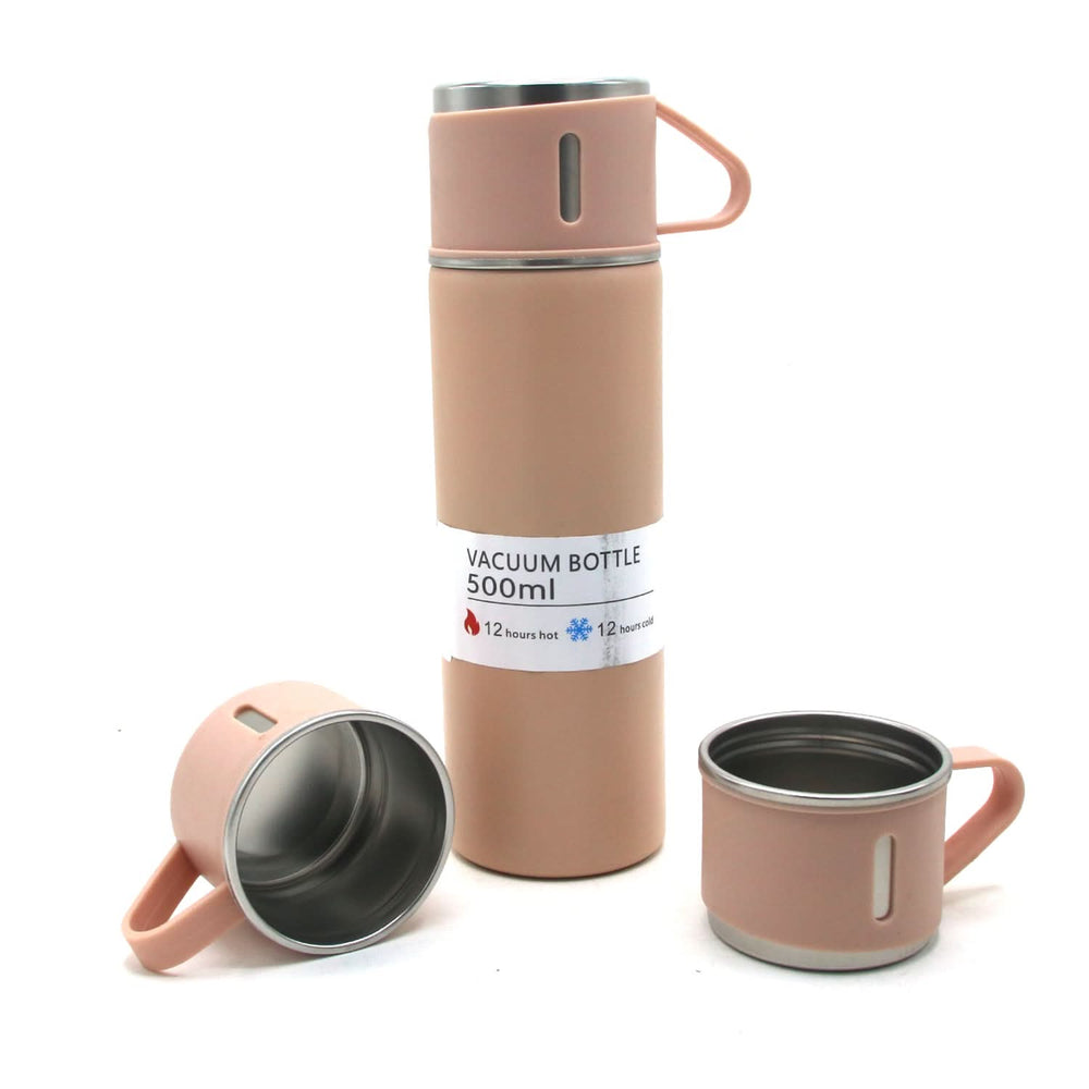 Vacuum Flask Set 500ml, Thermos & Mug, Chase Value, Chase Value