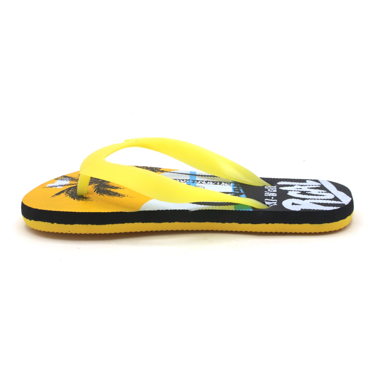 Boys Flip Flop Slipper - Yellow, Boys Slippers, Chase Value, Chase Value