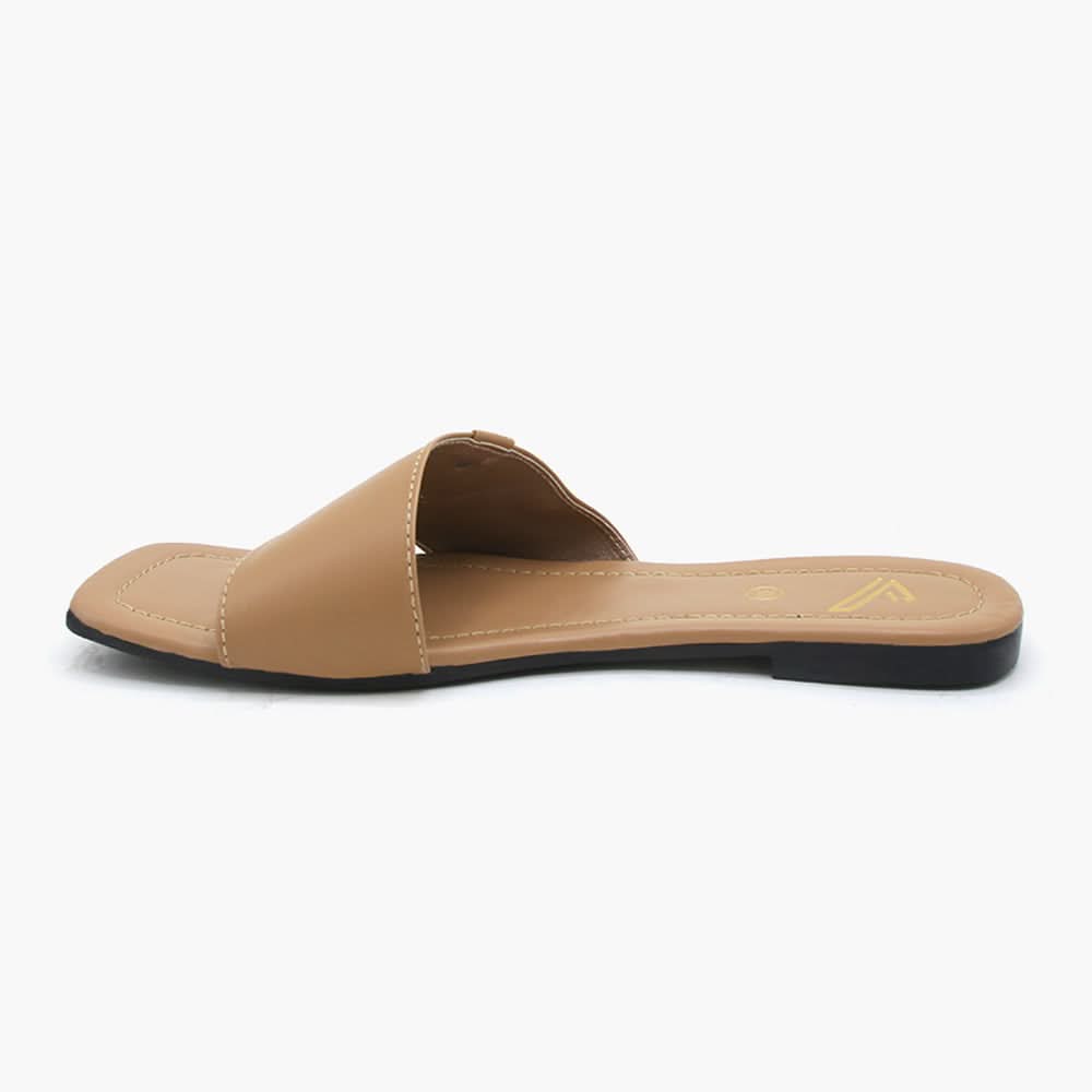 Women's Slipper - Khaki, Women Slippers, Chase Value, Chase Value