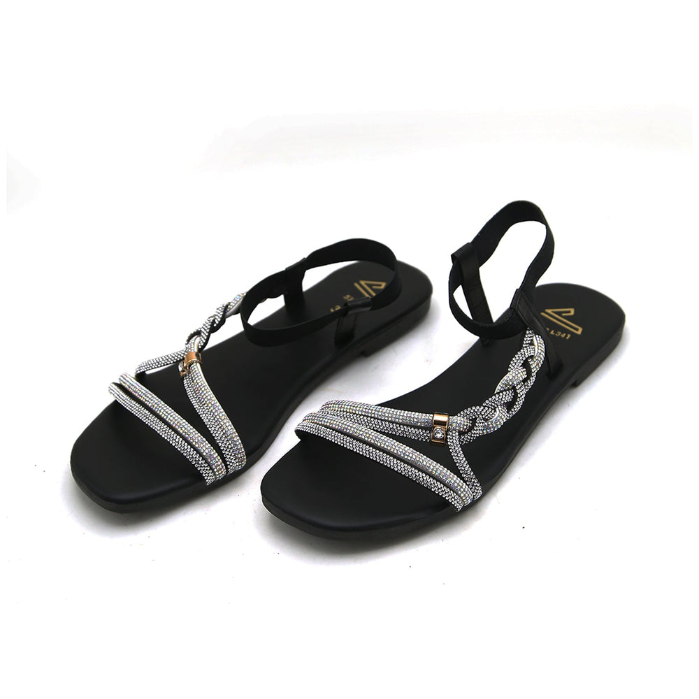 Women's Sandal - Black, Women Sandals, Chase Value, Chase Value