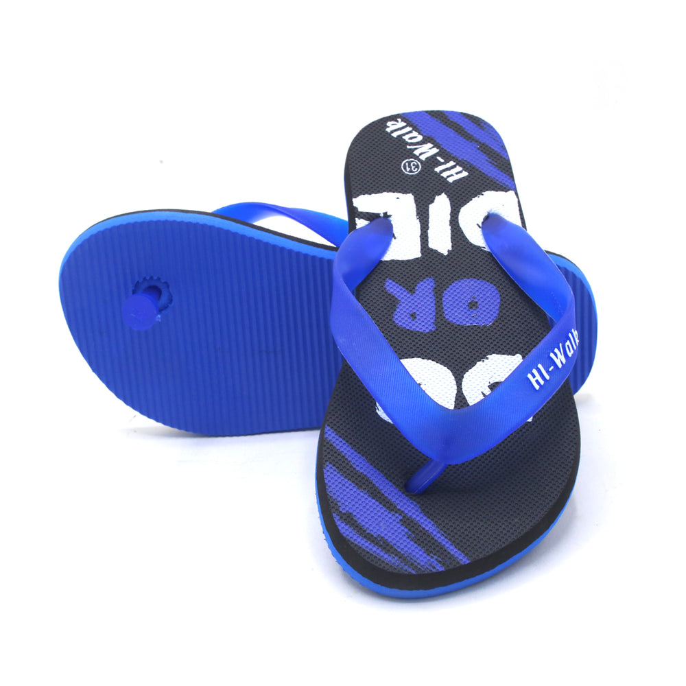 Boys Flip Flop Slipper - Blue, Boys Slippers, Chase Value, Chase Value