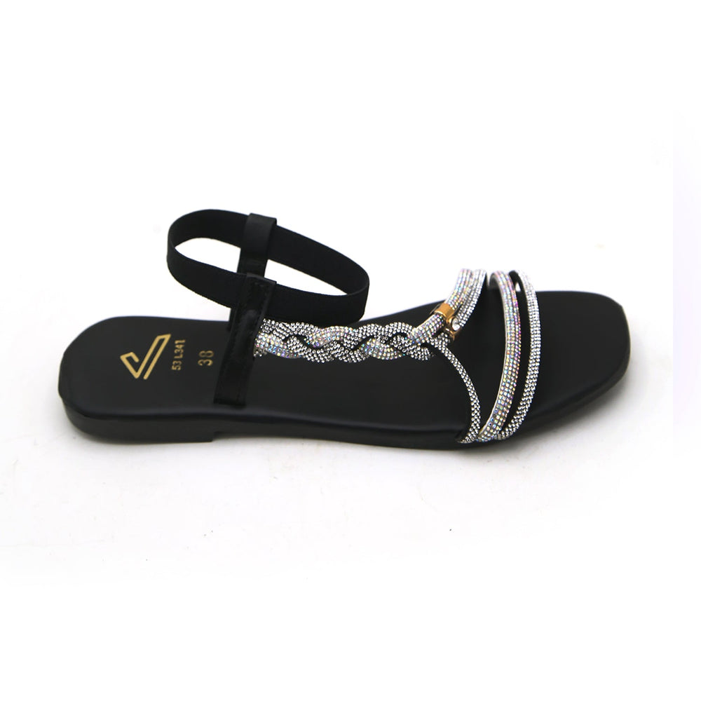 Women's Sandal - Black, Women Sandals, Chase Value, Chase Value