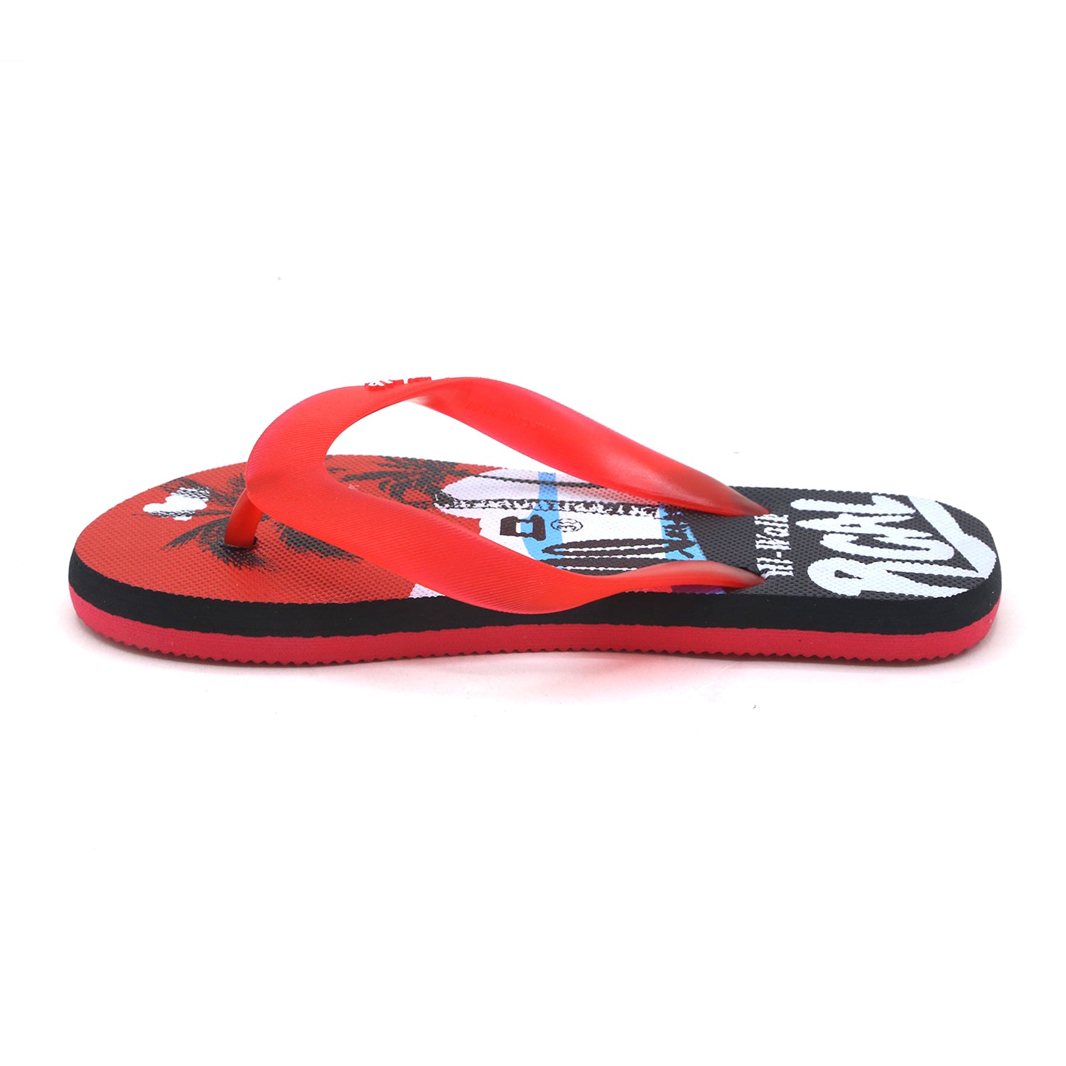 Boys Flip Flop Slipper - Red, Boys Slippers, Chase Value, Chase Value