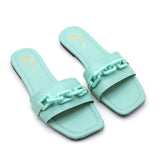 Ladies Slipper - Green, Women Slippers, Chase Value, Chase Value