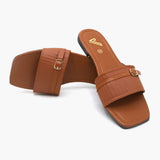 Women's Slipper - Mustard, Women Slippers, Chase Value, Chase Value