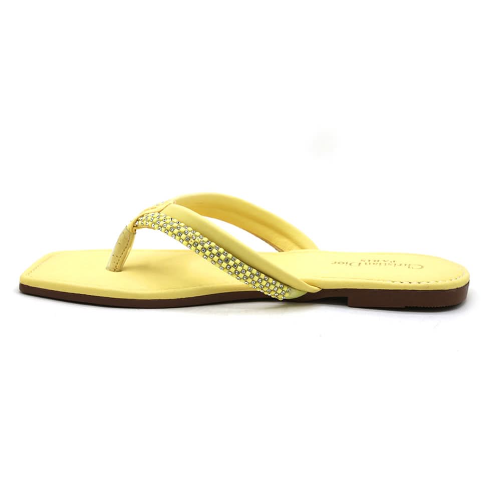 Women's Slipper - Yellow, Women Slippers, Chase Value, Chase Value