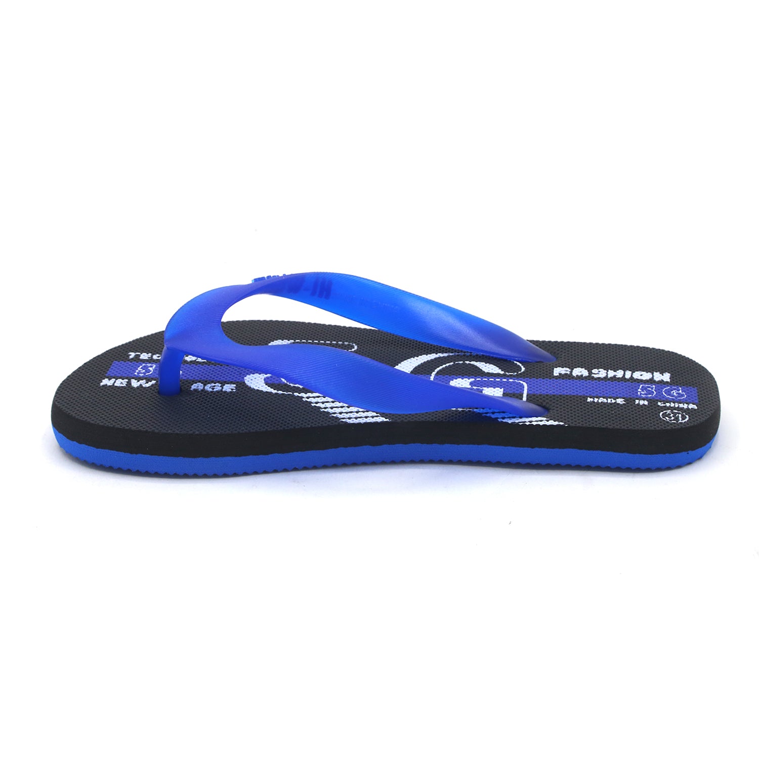 Boys Flip Flop Slipper - Blue, Boys Slippers, Chase Value, Chase Value