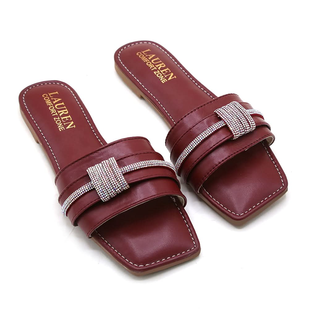 Women's Slipper - Maroon, Women Slippers, Chase Value, Chase Value