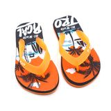 Boys Flip Flop Slipper - Orange, Boys Slippers, Chase Value, Chase Value