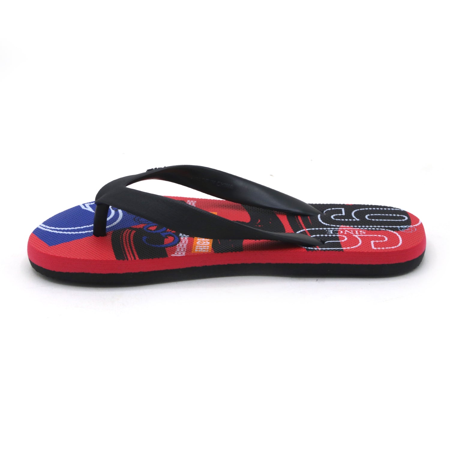 Boys Flip Flop Slipper - Red, Boys Slippers, Chase Value, Chase Value