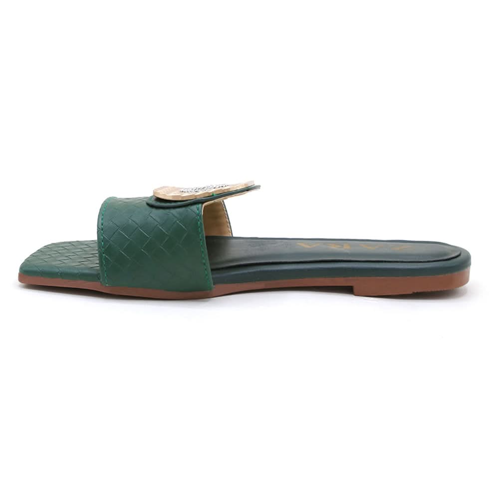 Women's Slipper - Green, Women Slippers, Chase Value, Chase Value
