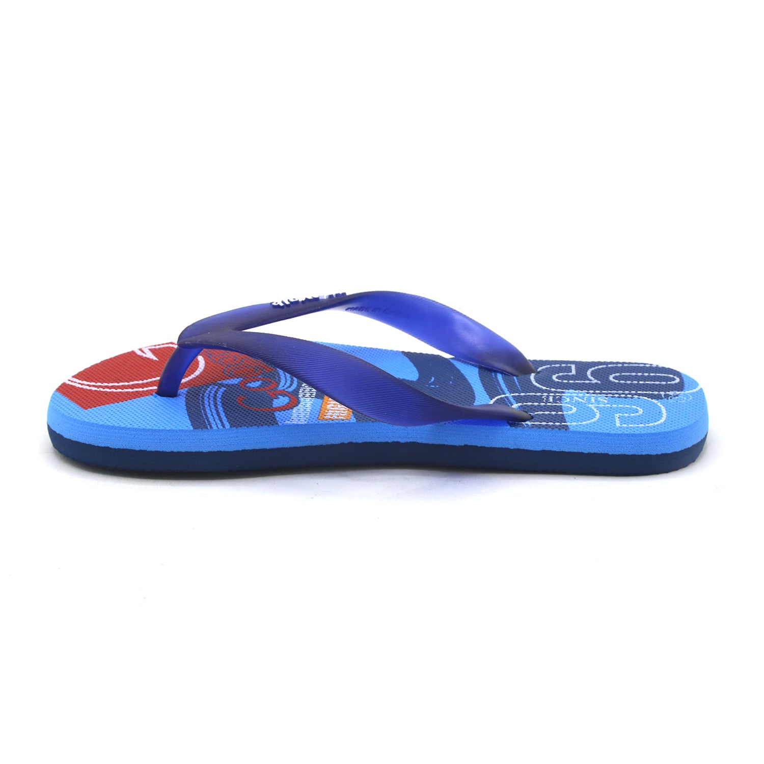 Boys Flip Flop Slipper - Blue, Boys Slippers, Chase Value, Chase Value