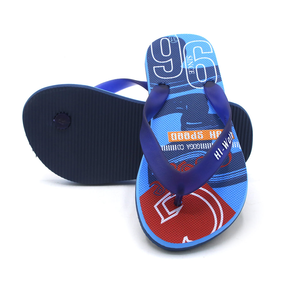 Boys Flip Flop Slipper - Blue, Boys Slippers, Chase Value, Chase Value