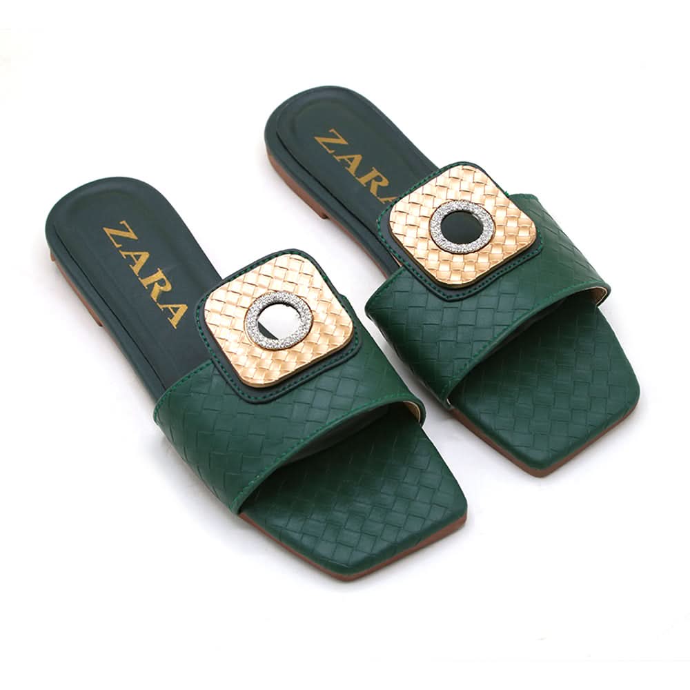Women's Slipper - Green, Women Slippers, Chase Value, Chase Value