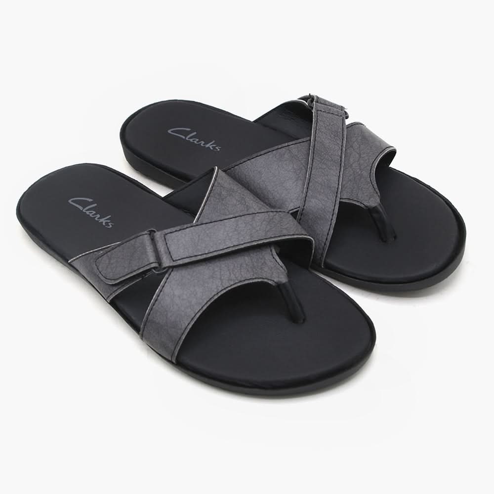 Men's Slipper - Grey, Men's Slippers, Chase Value, Chase Value