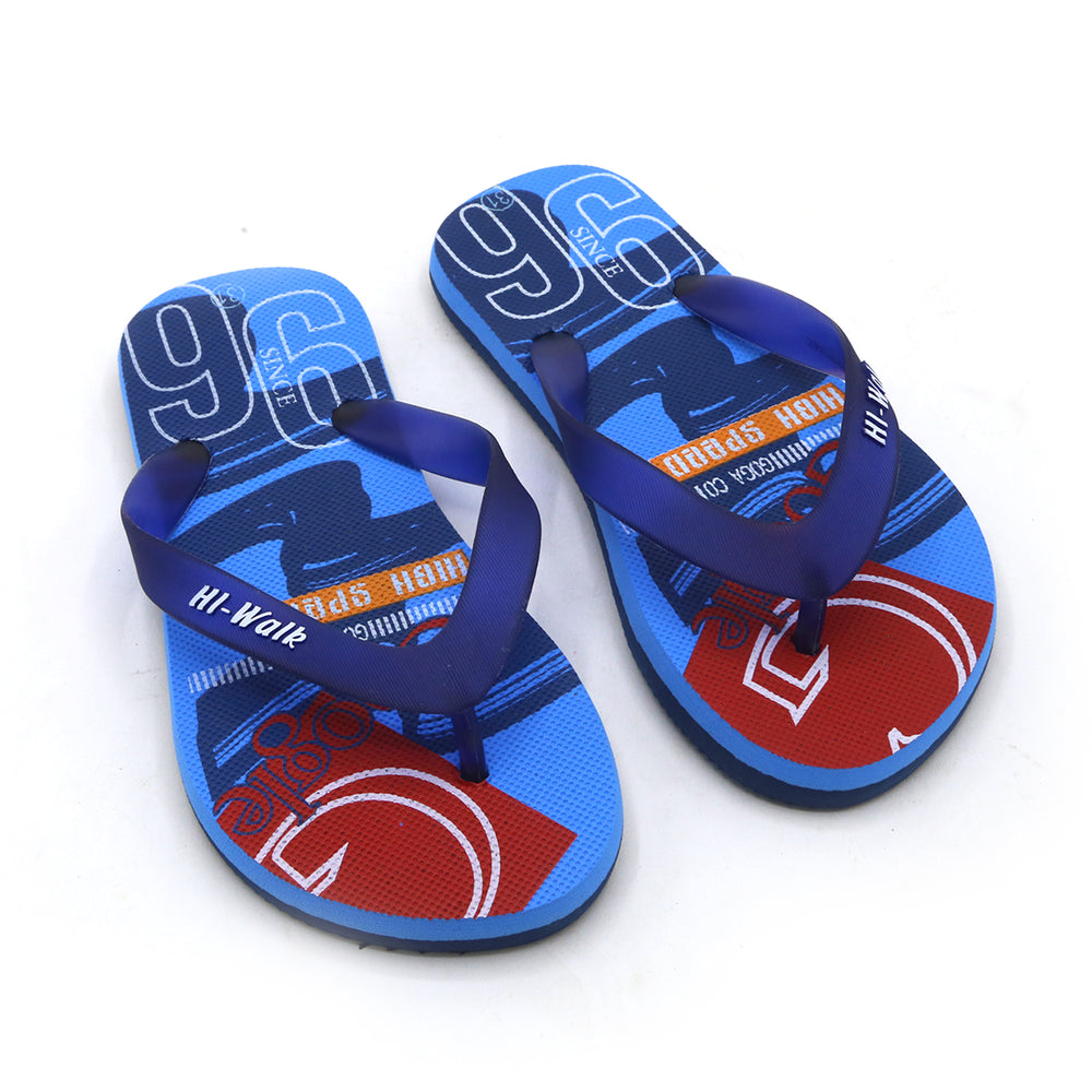 Boys Flip Flop Slipper - Blue, Boys Slippers, Chase Value, Chase Value