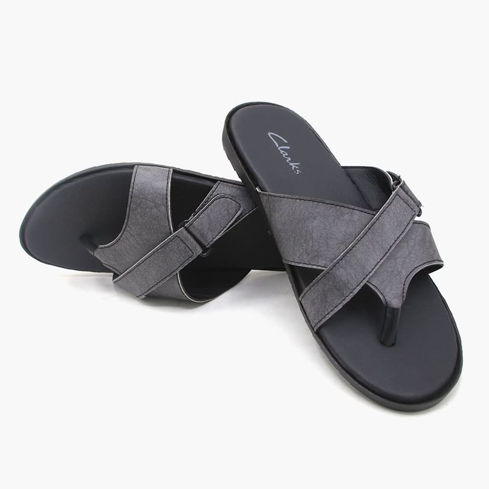 Men's Slipper - Grey, Men's Slippers, Chase Value, Chase Value