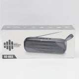 Portable Wireless Speaker Ec-803 - Black, Bluetooth Speakers, Chase Value, Chase Value