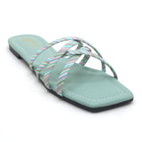 Women's Slipper - Green, Women Slippers, Chase Value, Chase Value