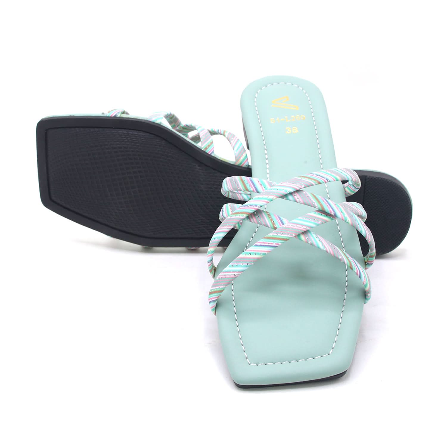 Women's Slipper - Green, Women Slippers, Chase Value, Chase Value