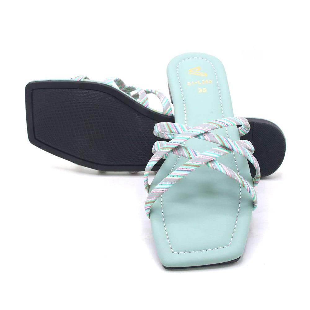Women's Slipper - Green, Women Slippers, Chase Value, Chase Value