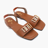 Women's Sandal - Mustard, Women Sandals, Chase Value, Chase Value