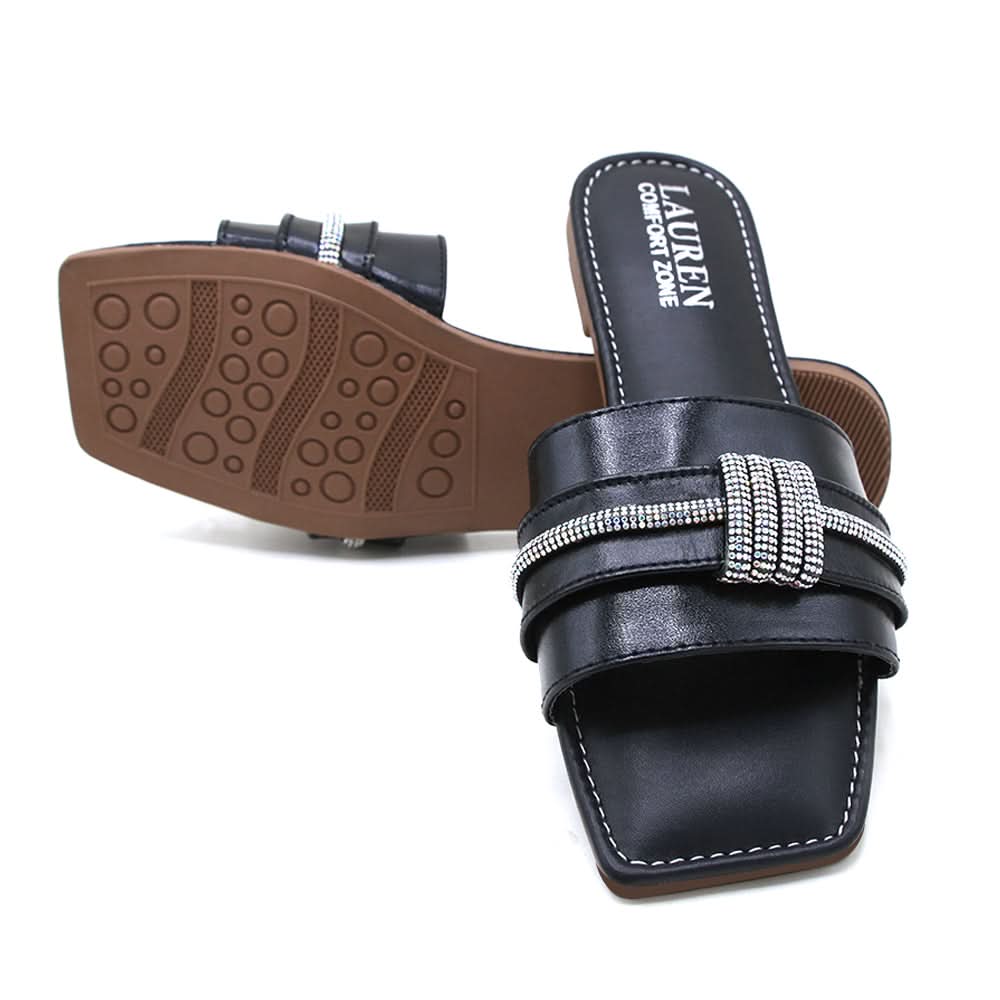 Women's Slipper - Black, Women Slippers, Chase Value, Chase Value