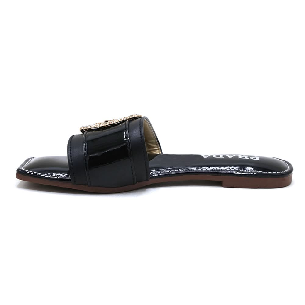 Women's Slipper - Black, Women Slippers, Chase Value, Chase Value