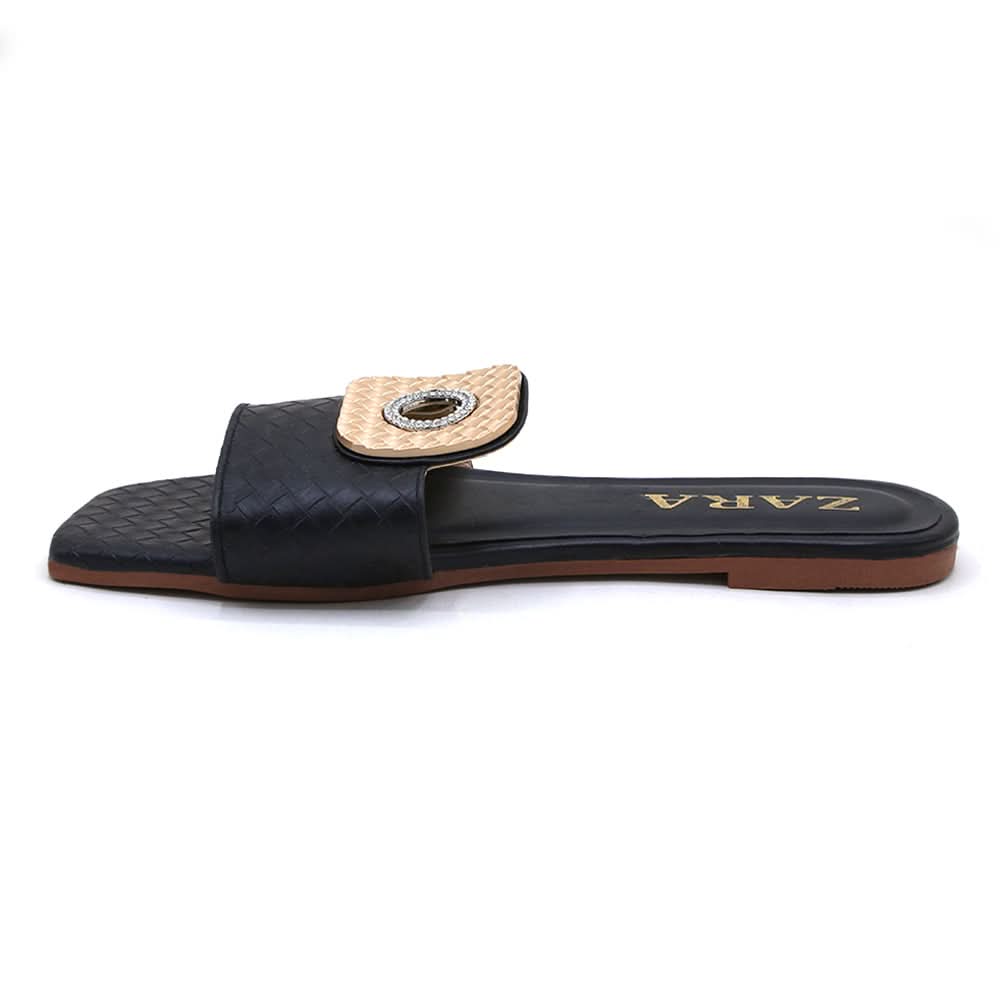 Women's Slipper - Black, Women Slippers, Chase Value, Chase Value