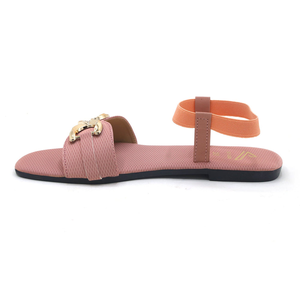Women's Sandal - Peach, Women Sandals, Chase Value, Chase Value
