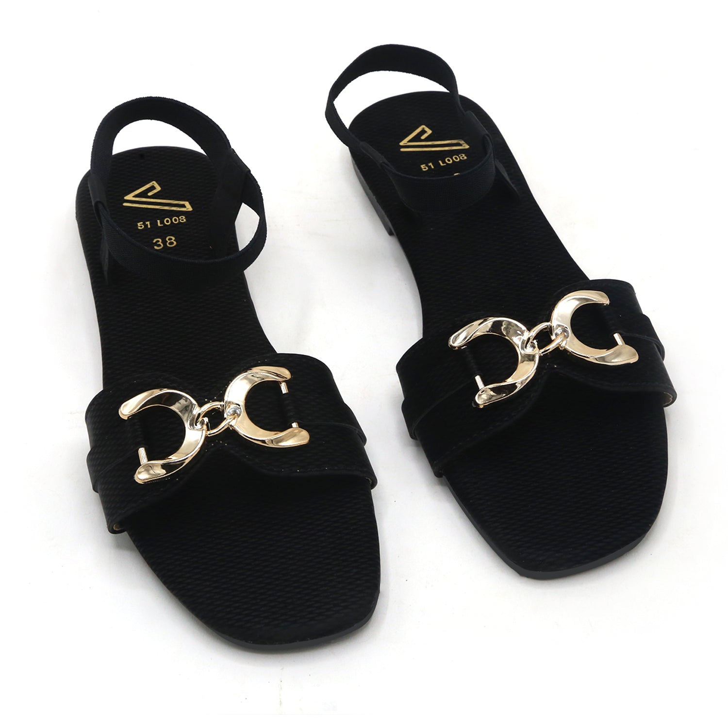 Women's Sandal - Black, Women Sandals, Chase Value, Chase Value