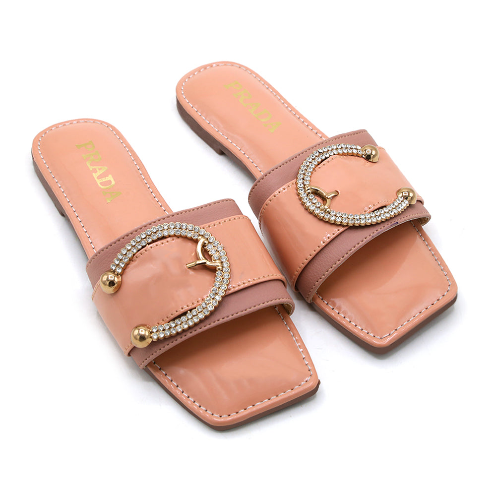 Women's Slipper - Peach, Women Slippers, Chase Value, Chase Value