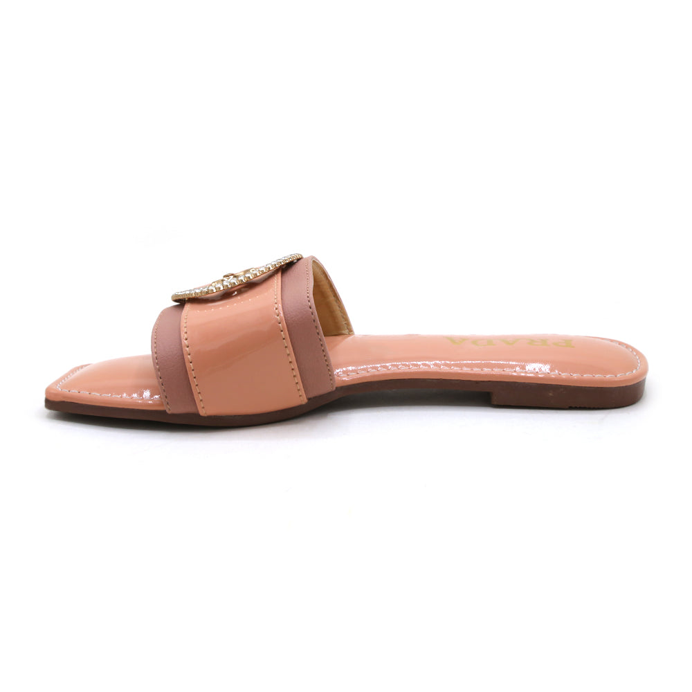 Women's Slipper - Peach, Women Slippers, Chase Value, Chase Value