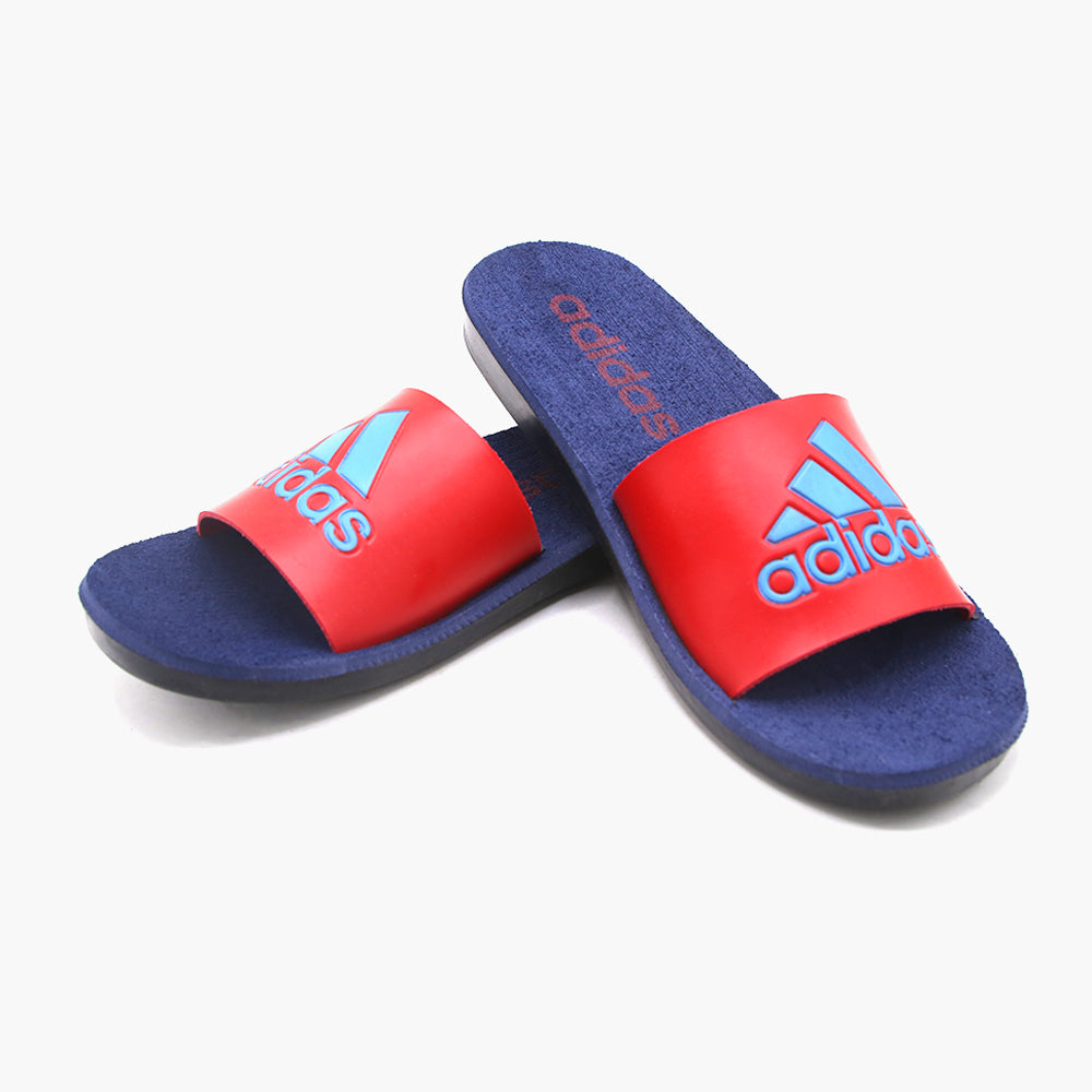 Men's Slipper - Red, Men's Slippers, Chase Value, Chase Value