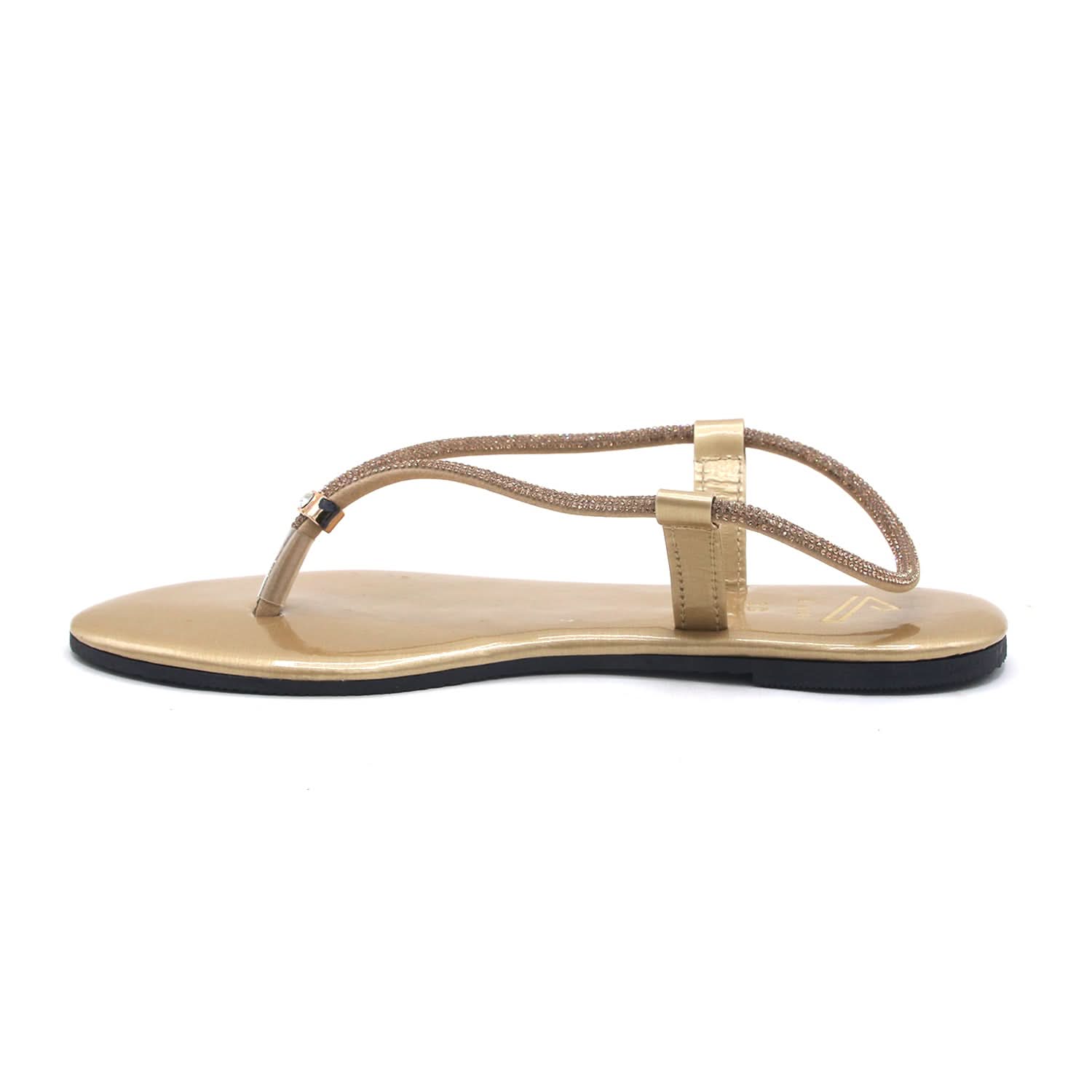 Women's Sandal - Golden, Women Sandals, Chase Value, Chase Value