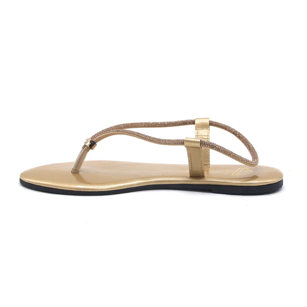 Women's Sandal - Golden, Women Sandals, Chase Value, Chase Value