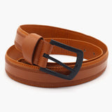 Men's Formal Belt - Mustard, Men's Belt, Chase Value, Chase Value