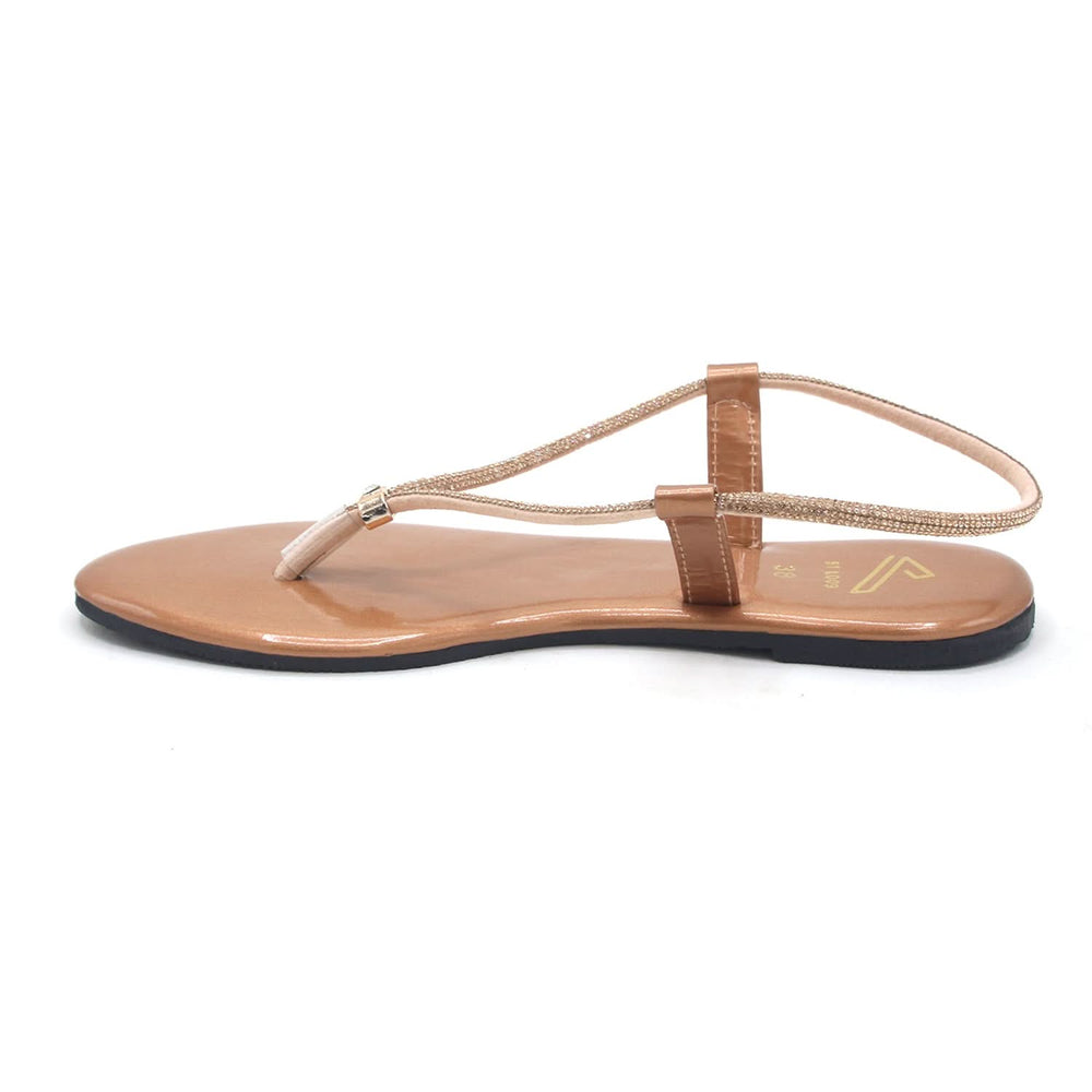 Women's Sandal - Peach, Women Sandals, Chase Value, Chase Value